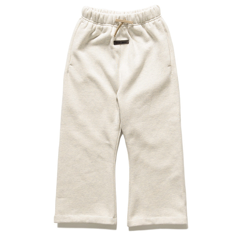 Kids Fear Of God Essentials Flare Sweatpant - Oatmeal Heather